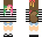 cute striped shirt girl