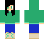 emerald hoodie and boots girl