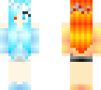fire and ice girl