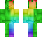 green rainbow steve