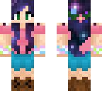 pastel galaxy girl