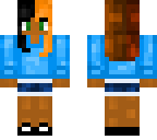 blue sweater