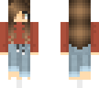 dark red aesthetic girl