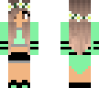 minty blue princess