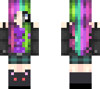 multi-colored hair