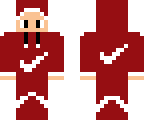 red nike skin