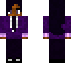 cute purple suit