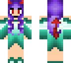 green dress devil gal