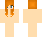 my skin with flowing hair