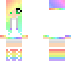 rainbow girl