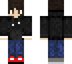black hoodie
