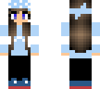 blue girl
