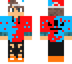 blue vs red cool kid