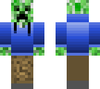 creeper in a hoodie