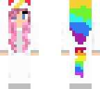 rainbow unicorn onesie
