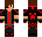 red gamer with headset