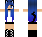 blue girl