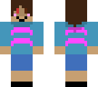 frisk with chara inside - undertale