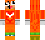 orange knuckles or tails