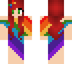 rainbow girl