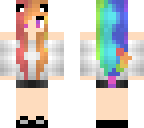 rainbow kitty girl