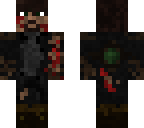torn and bloody