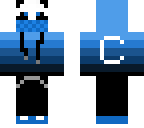 blue panda