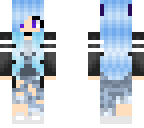 blue wolf girl