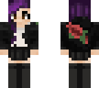 purple haired girl fixed