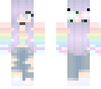 rain bow girl
