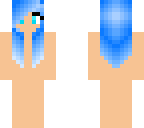 blue haired skin base