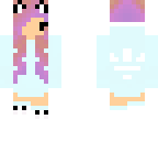 chibi fox adidas with ombre hair