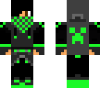 dark grey and lime creeper