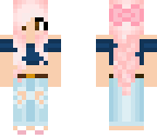 girl with peach hair