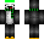 green scarfed penguin