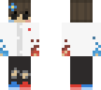 kawaii fire and ice boy