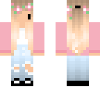 pink spring girl