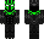 black panther green stripes