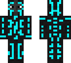 neon armour-blue