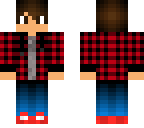 red flannel jacketd