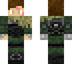 soldier with scar
