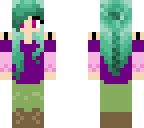 teal-haired girl