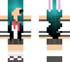 bunny school girl