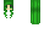 green hair