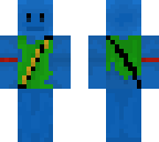 blue fighter