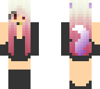 ombre wolf girl