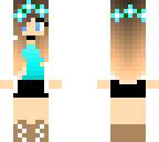 blue girl