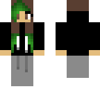 cool green girl