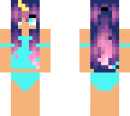galaxy unicorn bathing suit