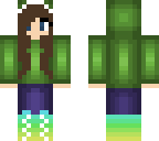 green girl
